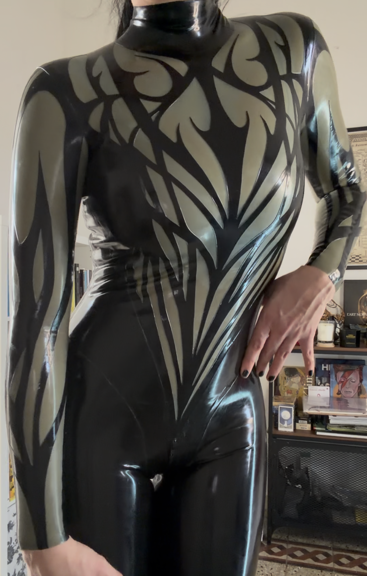 Kheper Catsuit for women – Decorated Torso Version